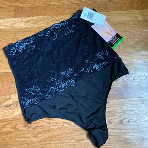 NWT high waist tummy control thong